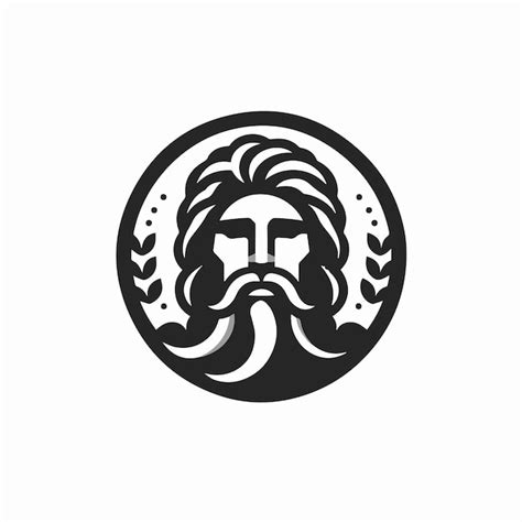 Premium Vector Greek God Zeus Logo Vector