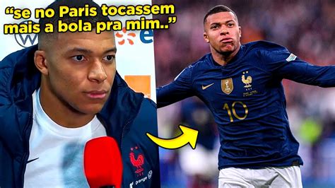 Mbapp N O Consegue Esquecer O Neymar E Psg Mbapp D Declara O