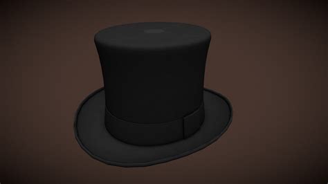 Top Hat Free Download Download Free 3d Model By Robin Butler