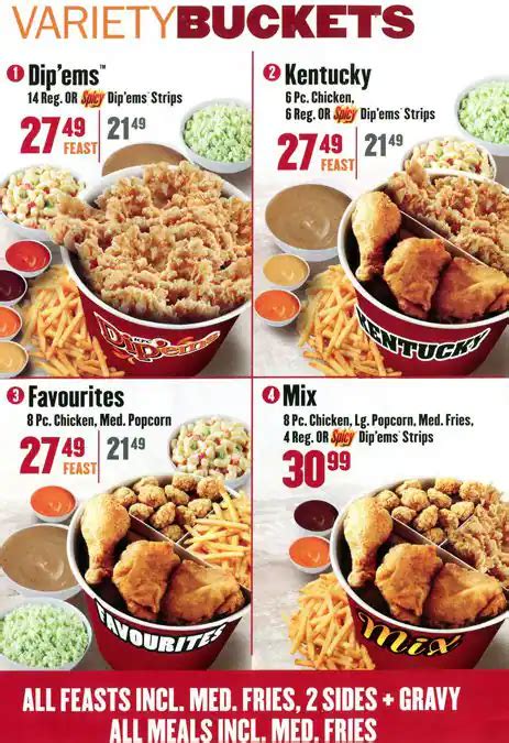 Kfc Menu And Prices South Africa 2020