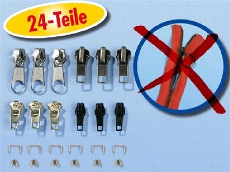 Rei Verschluss Reparatur Set Teilig Zipper Schieber Metall