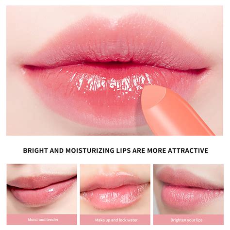 Hmpeaiiy Peach Moisturizing Lips Lip Care Moisturizing Lip Lip Lipstick