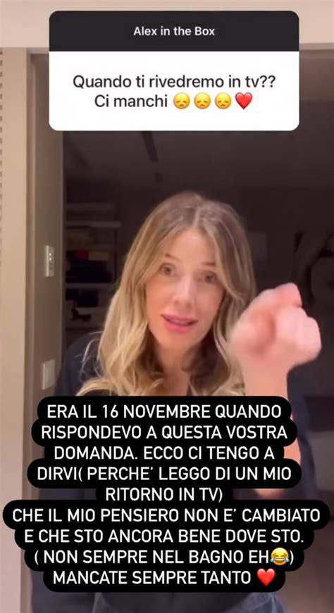 Alessia Marcuzzi Ci Ha Ripensato E Torna A Mediaset Parla Lei Gossip