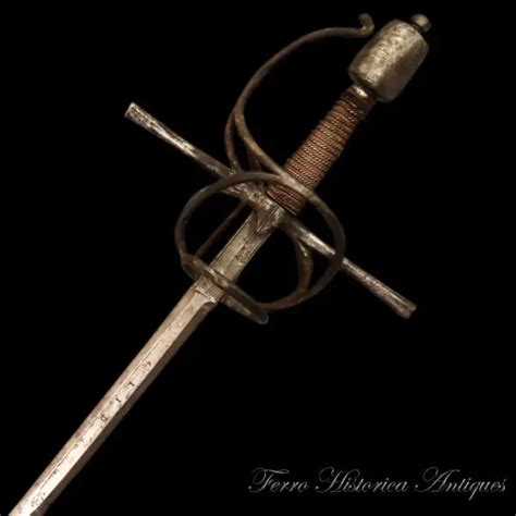 17th C. Italian Rapier (88121) - Darksword Armory