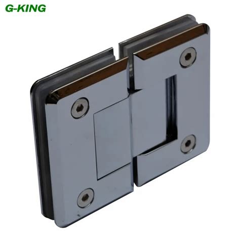 Buy Pure Copper Precision Casting 180 Degree Glass Clamp Door Glass Hinge Glass