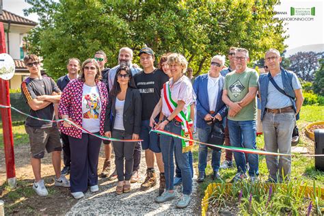 Inaugurato Il Parco Il Filo Blu Un Polmone Verde Nel Cuore Di