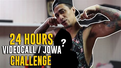 24 Hours Videocall Jowa Challenge Youtube