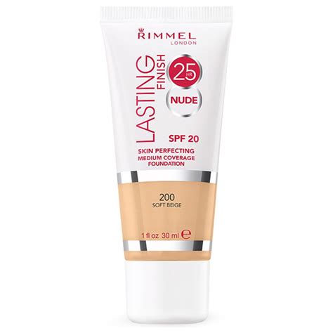 Rimmel Lasting Finish Nude Hr Foundation Podk Ad D Ugotrwa Y Spf