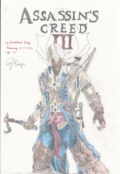 Assassin S Creed Iii Drawing By Amezy2000 On Deviantart