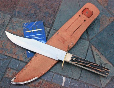 Early Edge Brand Solingen Germany 6 Original Bowie Knife Adams