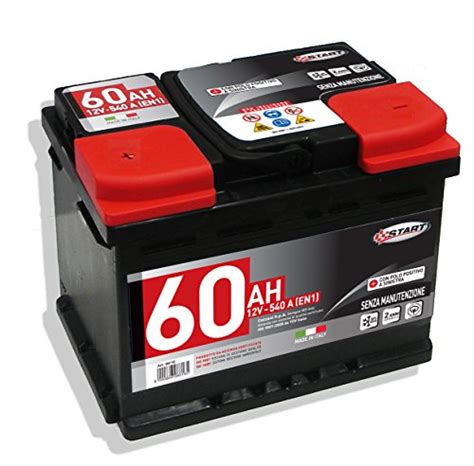 Batteria Start 60 Ah 540 En1 Polo Positivo A Sinistra Prezzi E