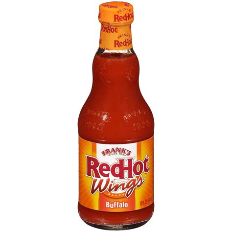 Amazon.com : Frank's RedHot Buffalo Wings Hot Sauce, 12 fl oz : Hot Wing Sauce : Grocery ...