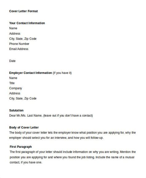 Professional Letter Format 22 Free Word Pdf Documents Download