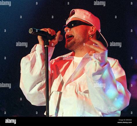 East 17 Brian Harvey On Stage At The Secc Glasgow 1996 Stock Photo Alamy