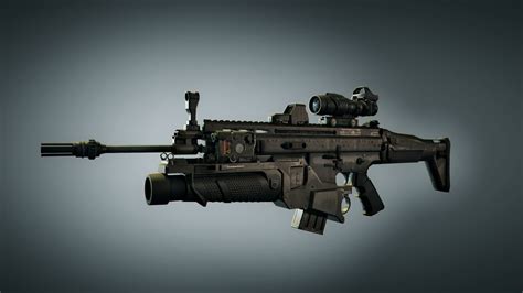 ArtStation - SCAR Gun