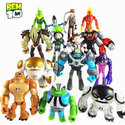 Omnitrix Ben Action Figure Gwen Ben Tennyson Doll Toy Heatblast