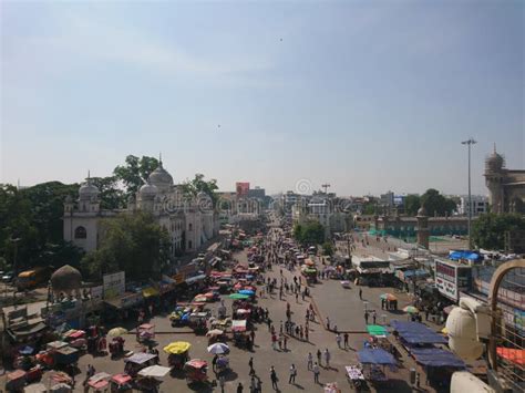 Aerial View of Hyderabad City and Cityscapes Captured from the ...