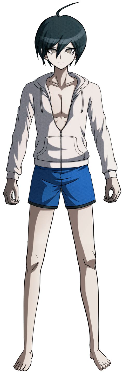 Shuichi Saihara Swimsuit Fullbody Sprite Edit By Biggestdummyhead On