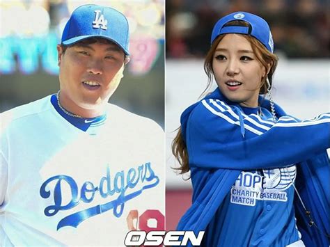 プロ野球のリュ・ヒョンジン選手、女子アナのペ・ジヒョンとの交際を認める。 Wowkorea（ワウコリア）