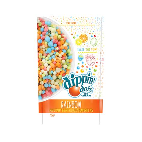 Dippin Dots Rainbow Ice Cream 25oz Count House Of Ambrose