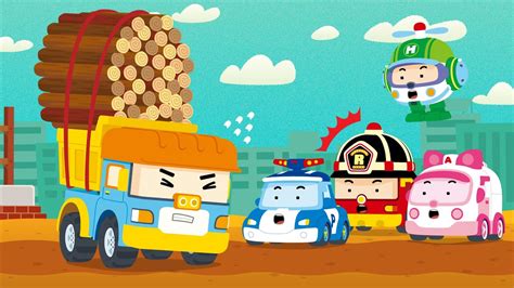 Truck Song D Mvrobocar Poli Car Songconstruction Vehicles Song