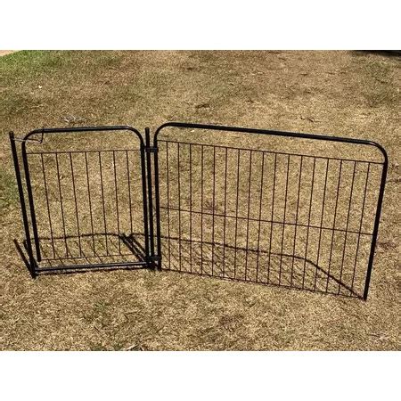 Grade Cercado Para C Es Canil Pet Cachorro Preto Porta Shopee