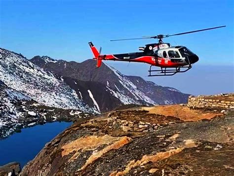 Gosaikunda Helicopter Tour Travel With Misitor Expedition A Leading