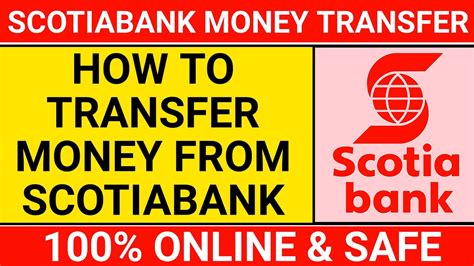 How To Transfer Money From Scotiabank App How To Transfer Money From