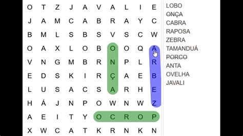 Caça Palavras Profissões Respostas REVOEDUCA