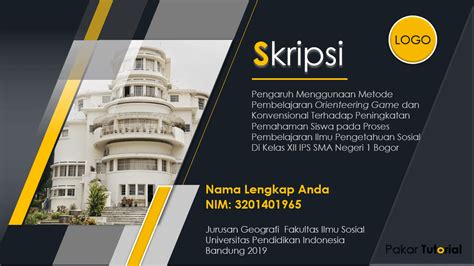 Detail Contoh Ppt Sidang Skripsi Yang Menarik Koleksi Nomer