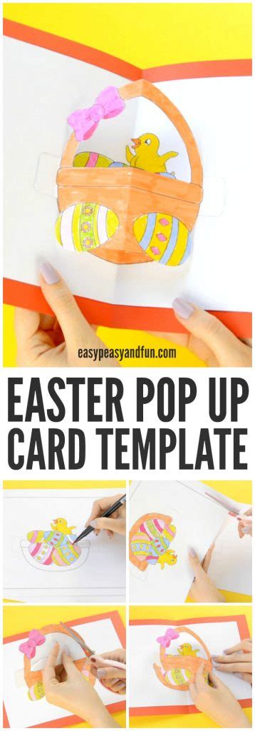 DIY Easter Pop Up Card - Easy Peasy and Fun