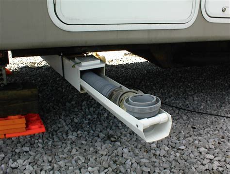 RV Sewer Hose Storage