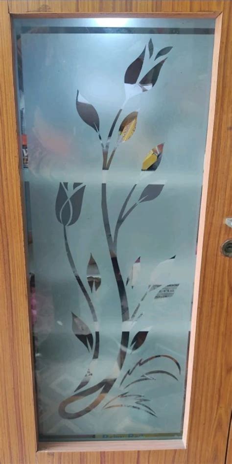 25mm Windows Printed Frosted Glass Size 52feet At Rs 100sq Ft In Gurugram