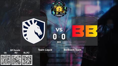 Team Liquid Vs Betboom Team Esl One Kuala Lumpur Playoff Lb