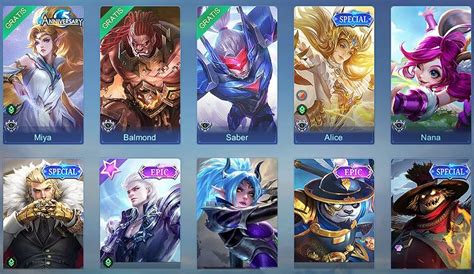 Cara Mendapatkan Skin Ml Gratis Permanen Terbaru