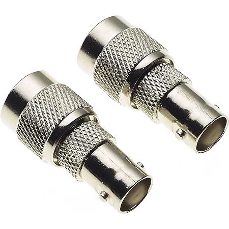 TNC Stecker Auf BNC Buchse Koaxial Adapter Stecker Gerade 50 Ohm