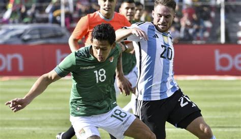 Bolivia Cay Goleada Ante Argentina En La Paz Por La Fecha De Las