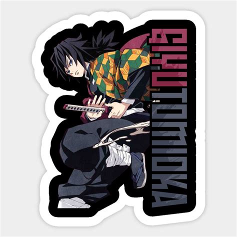 Giyu Tomioka By Brokiskopi In 2022 Stickers Custom Stickers Vinyl