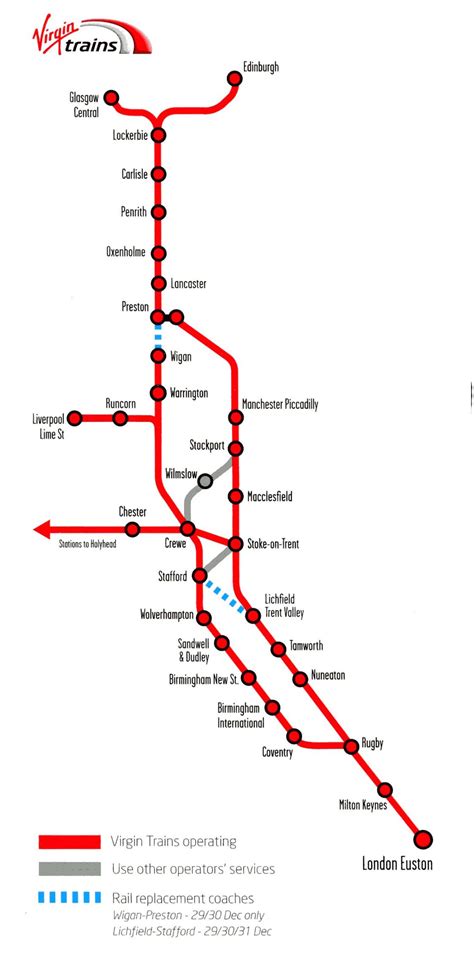 West Coast Main Line / Virgin Trains