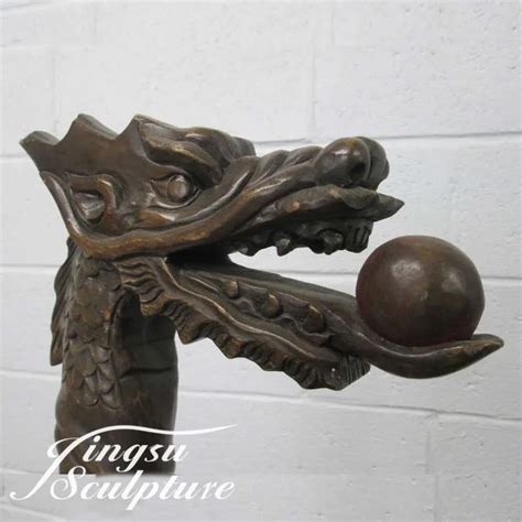 New Design Bronze Dragon Head Sculpture - Buy Dragon Head Sculpture ...