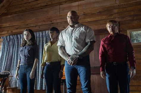 Dave Bautista Leads Armed Strangers In Shyamalans Knock At The Cabin