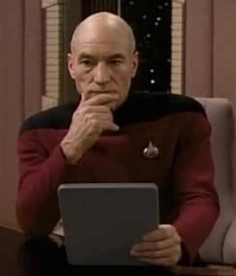 picard thinking Memes - Imgflip