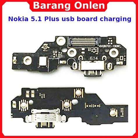 Jual Nokia X Plus Usb Charging Board Konektor Cas Papan Pcb Mic