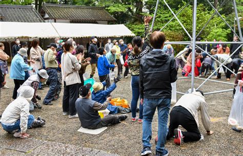 春季大祭・招魂祭・餅撒き神事を執り行いました 野上八幡宮