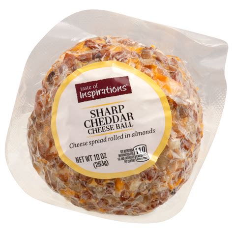 Save On Taste Of Inspirations Sharp Cheddar Cheese Ball Order Online