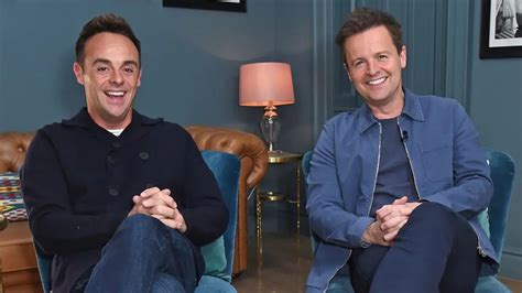 Im A Celebs Ant And Dec Make Startling Revelation About Their Tv