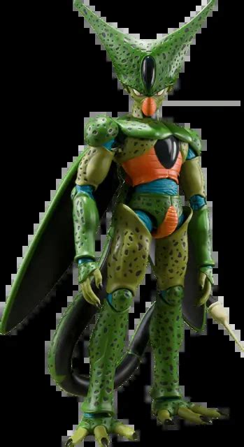 Dragon Ball Z Cell First Form Action Figure S H Figuarts Bandai