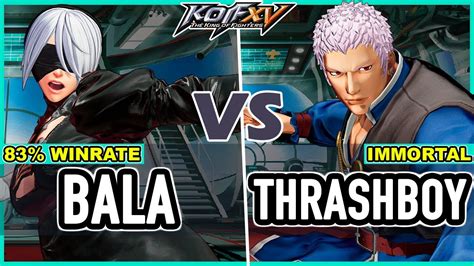 Kof Xv Bala Ngel K Iori Vs Thrashboy O Yashiro Luong Ryo Youtube