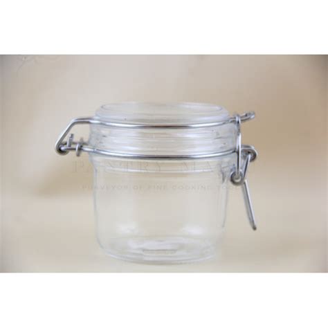 Jual Bormioli Clear Fido Flip Top Jar 350ml Toples Kaca Kedap Udara