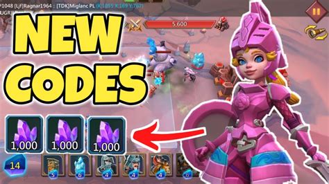 New Code Lords Mobile Redeem Code Free Gem Lords Mobile Youtube